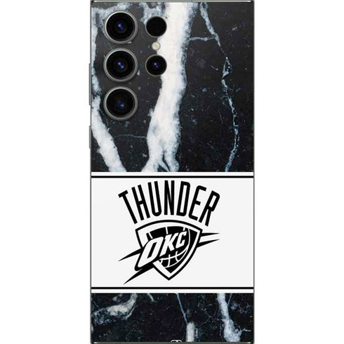 NBA Oklahoma City Thunder Marble Galaxy S24 Ultra Skin