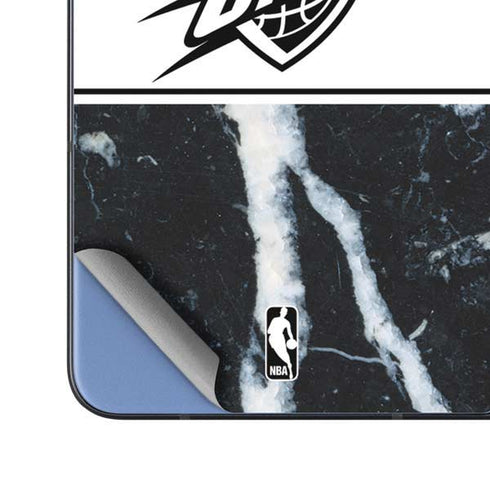 NBA Oklahoma City Thunder Marble Galaxy Z Fold5 5G Skin