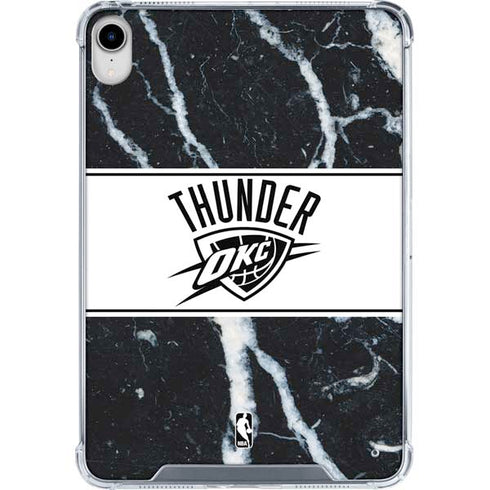 NBA Oklahoma City Thunder Marble iPad 11th Gen (2025) Clear Case