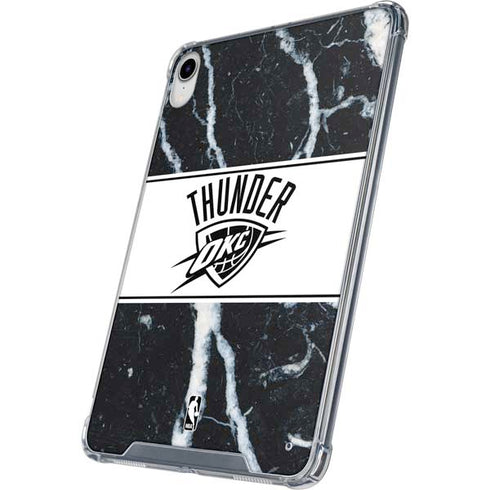 NBA Oklahoma City Thunder Marble iPad 11th Gen (2025) Clear Case