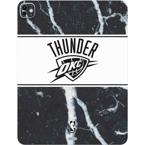 NBA Oklahoma City Thunder Marble iPad Pro 13in M4 (2024) Skin