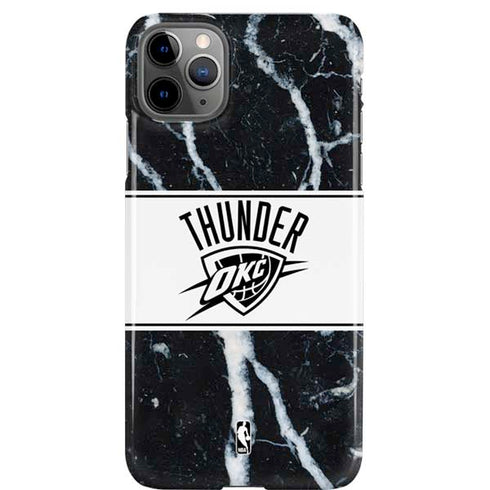 NBA Oklahoma City Thunder Marble iPhone Cases