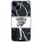 NBA Oklahoma City Thunder Marble iPhone 15 Clear Case