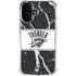 NBA Oklahoma City Thunder Marble iPhone 16 Clear Case