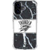 NBA Oklahoma City Thunder Marble iPhone 16 Plus Clear Case