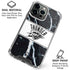 NBA Oklahoma City Thunder Marble iPhone 16 Pro Clear Case