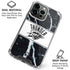 NBA Oklahoma City Thunder Marble iPhone 16 Pro Max Clear Case