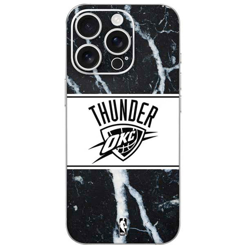 NBA Oklahoma City Thunder Marble iPhone 16 Pro Skin