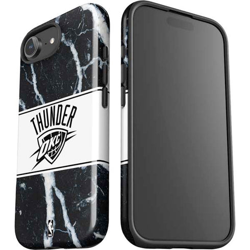 NBA Oklahoma City Thunder Marble iPhone 16e Impact Case