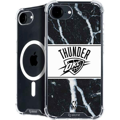 NBA Oklahoma City Thunder Marble iPhone 16e MagSafe Case