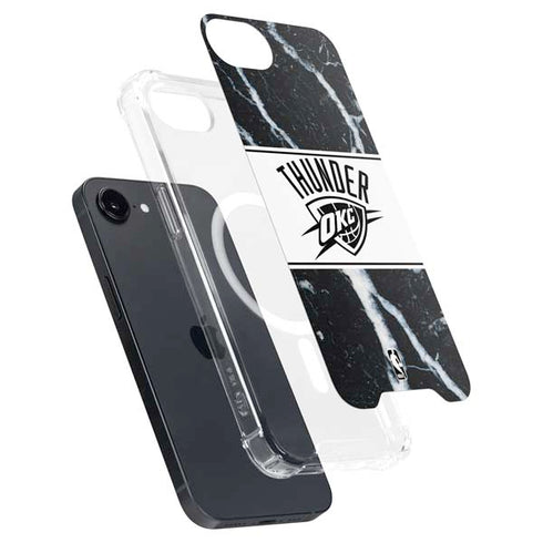 NBA Oklahoma City Thunder Marble iPhone 16e MagSafe Case