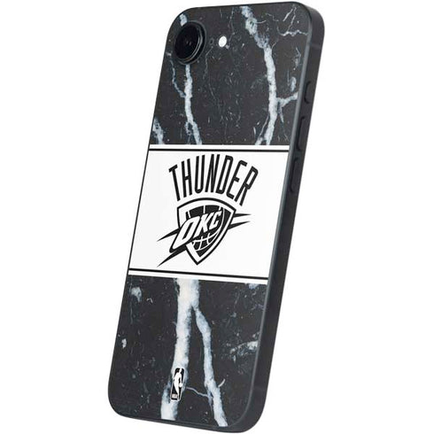 NBA Oklahoma City Thunder Marble iPhone 16e Skin