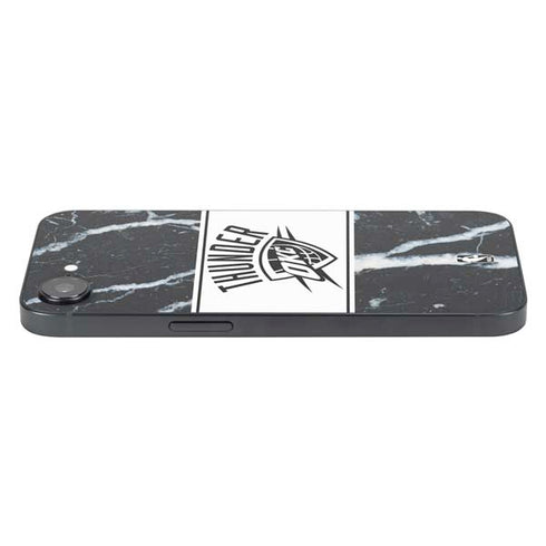 NBA Oklahoma City Thunder Marble iPhone 16e Skin