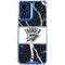 NBA Oklahoma City Thunder Marble Moto G 5G (2024) Clear Case
