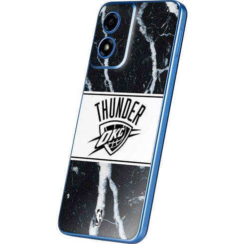 NBA Oklahoma City Thunder Marble Moto G Play 4G (2024) Skin