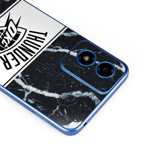 NBA Oklahoma City Thunder Marble Moto G Play 4G (2024) Skin