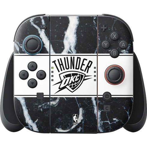 NBA Oklahoma City Thunder Marble Nintendo Skins
