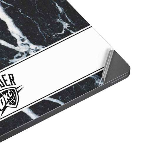 NBA Oklahoma City Thunder Marble Surface Laptop 7 15in Skin