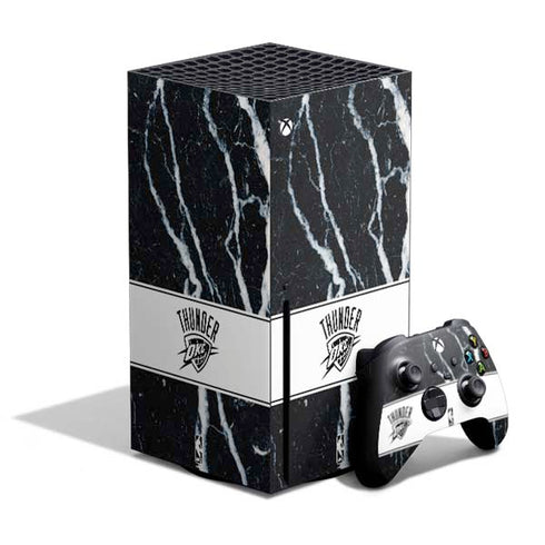 NBA Oklahoma City Thunder Marble Xbox Series X Bundle Skin
