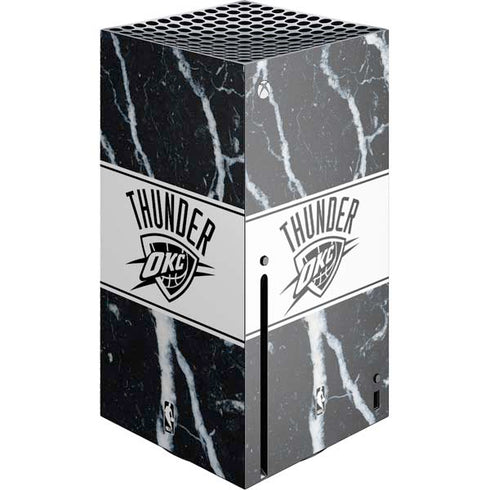 NBA Oklahoma City Thunder Marble Xbox Series X Skins