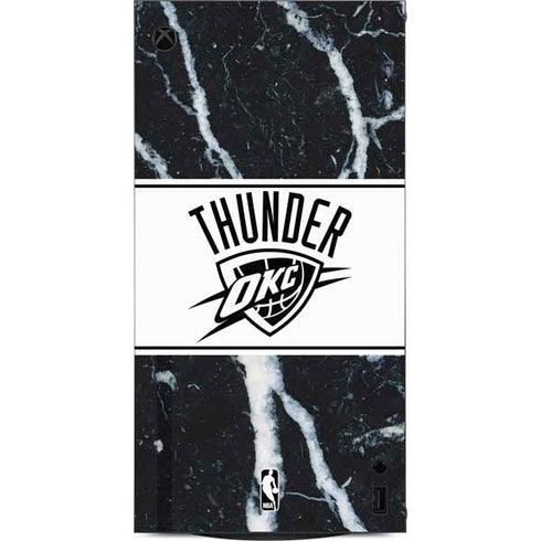 NBA Oklahoma City Thunder Marble XBox Series X Digital Edition Console Skin