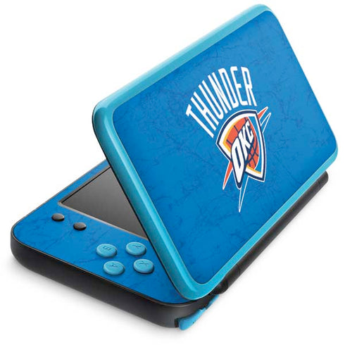 NBA Oklahoma City Thunder Primary Logo Nintendo Skins