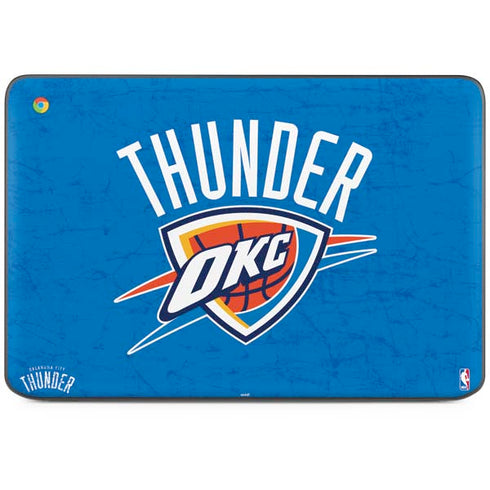 NBA Oklahoma City Thunder Primary Logo HP Chromebook Skin