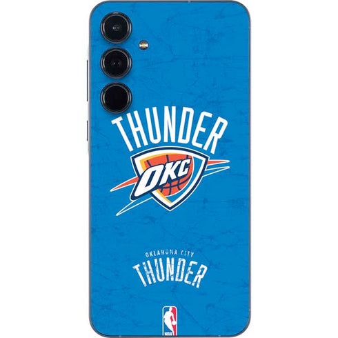 NBA Oklahoma City Thunder Primary Logo Galaxy A35 5G Skin