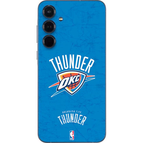 NBA Oklahoma City Thunder Primary Logo Galaxy A36 5G Skin