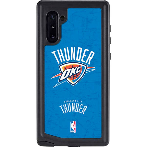 NBA Oklahoma City Thunder Primary Logo Galaxy Cases