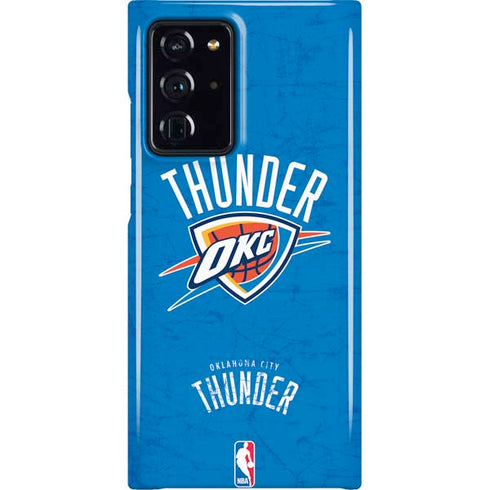 NBA Oklahoma City Thunder Primary Logo Galaxy Cases
