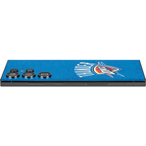 NBA Oklahoma City Thunder Primary Logo Galaxy Skins