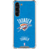 NBA Oklahoma City Thunder Primary Logo Galaxy S24 FE Clear Case