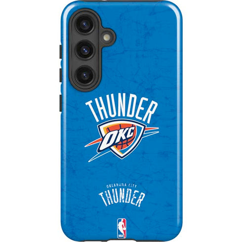 NBA Oklahoma City Thunder Primary Logo Galaxy S25 Impact Case