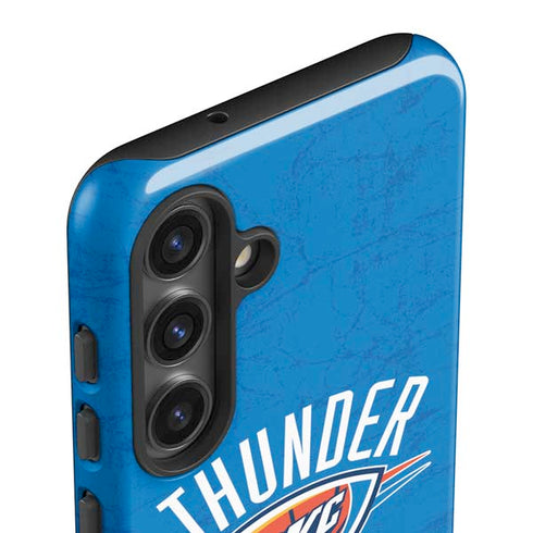 NBA Oklahoma City Thunder Primary Logo Galaxy S25 Impact Case