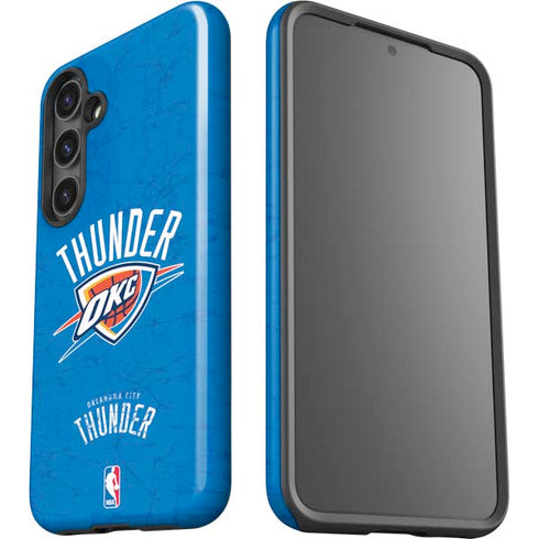 NBA Oklahoma City Thunder Primary Logo Galaxy S25 Impact Case