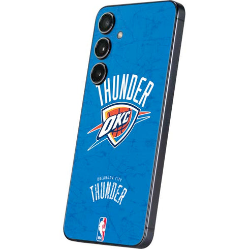 NBA Oklahoma City Thunder Primary Logo Galaxy S25 Plus Skin