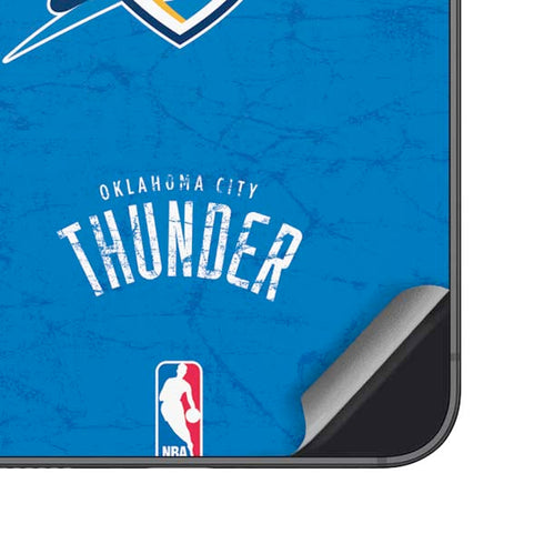 NBA Oklahoma City Thunder Primary Logo Galaxy S25 Plus Skin
