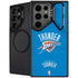 NBA Oklahoma City Thunder Primary Logo Galaxy Cases