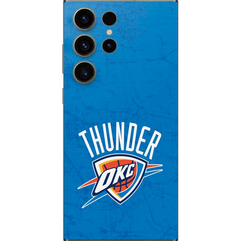 NBA Oklahoma City Thunder Primary Logo Galaxy S25 Ultra Skin