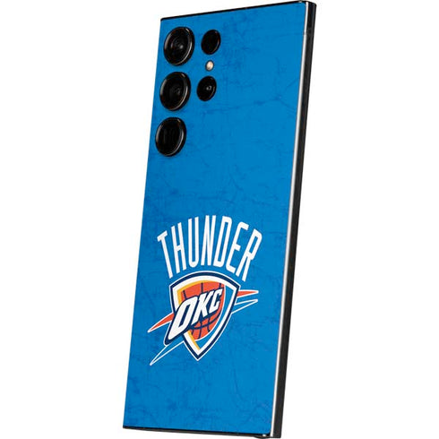 NBA Oklahoma City Thunder Primary Logo Galaxy S25 Ultra Skin