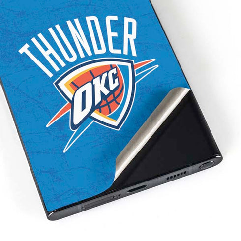 NBA Oklahoma City Thunder Primary Logo Galaxy S25 Ultra Skin
