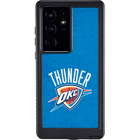 NBA Oklahoma City Thunder Primary Logo Galaxy S24 Ultra Waterproof Case