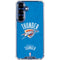 NBA Oklahoma City Thunder Primary Logo Galaxy S25 Clear Case