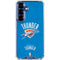 NBA Oklahoma City Thunder Primary Logo Galaxy S25 Plus Clear Case