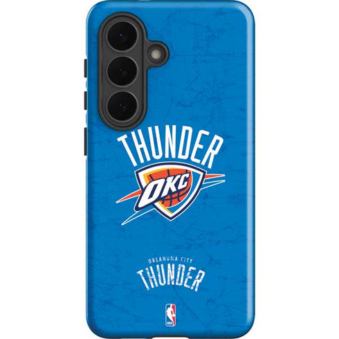 NBA Oklahoma City Thunder Primary Logo Galaxy S26 Impact Case