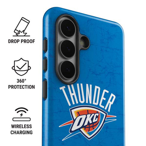 NBA Oklahoma City Thunder Primary Logo Galaxy S26 Plus Impact Case