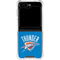 NBA Oklahoma City Thunder Primary Logo Galaxy Z Flip6 Clear Case