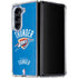 NBA Oklahoma City Thunder Primary Logo Galaxy Z Fold5 5G Clear Case