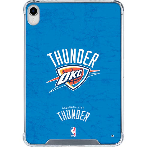 NBA Oklahoma City Thunder Primary Logo iPad 11th Gen (2025) Clear Case